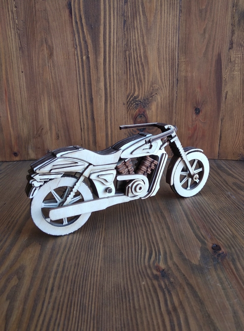 3д модель мотоцикла
