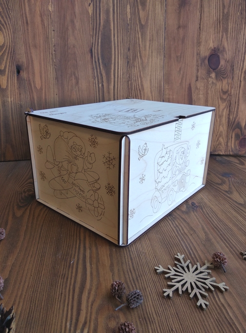 коробка в стиле почтового ящика